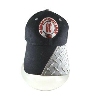 The Brian And Chris Show Baseball Cap, Adjustable, Black & Diamond Plate Look